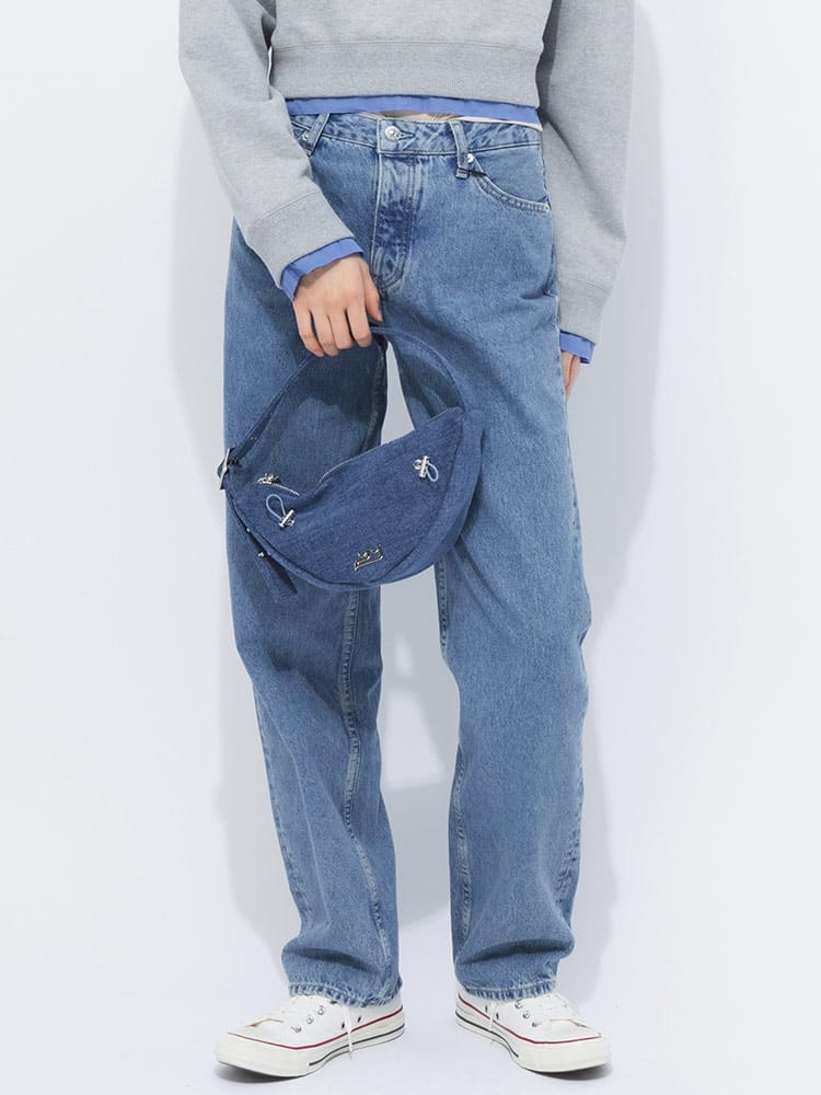 Calvin Klein (カルバンクライン) 5P ボタンフライ ジーンズ 90