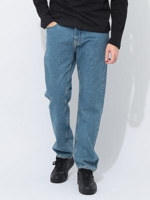 Calvin Klein (カルバンクライン) ボタンフライ ストレート ジーンズ CKJ30J327015 メンズ