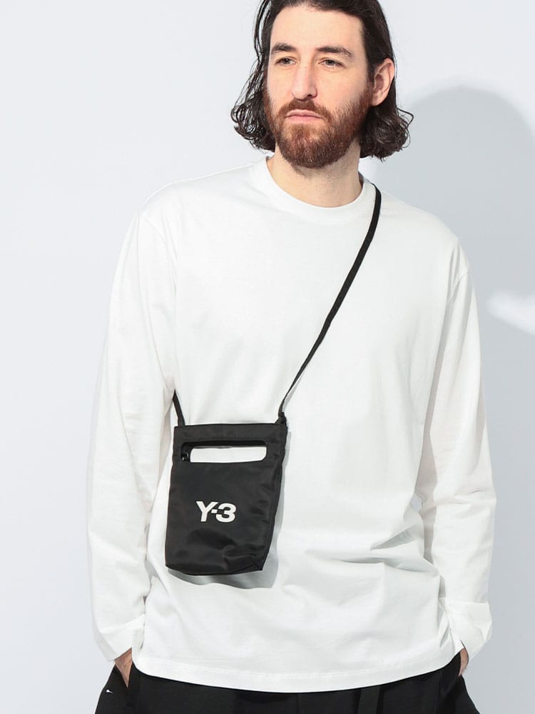 Y-3 (ワイスリー) ナイロンツイル ミニ トート バッグ Y3JP4746 メンズ 