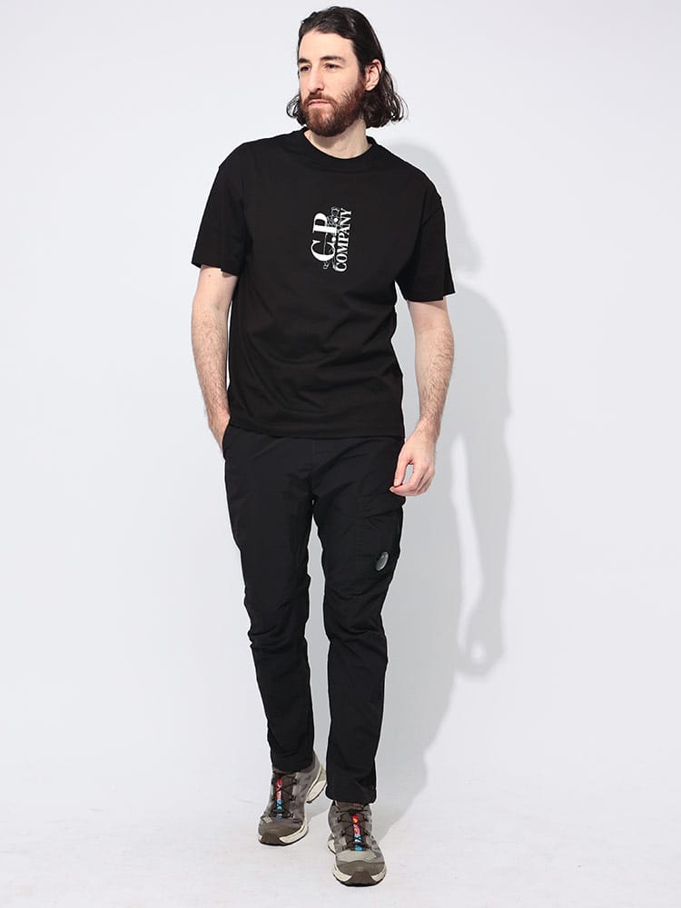 C.P COMPANY (シーピーカンパニー) ナイロン カーゴパンツ FLATT NYLON 