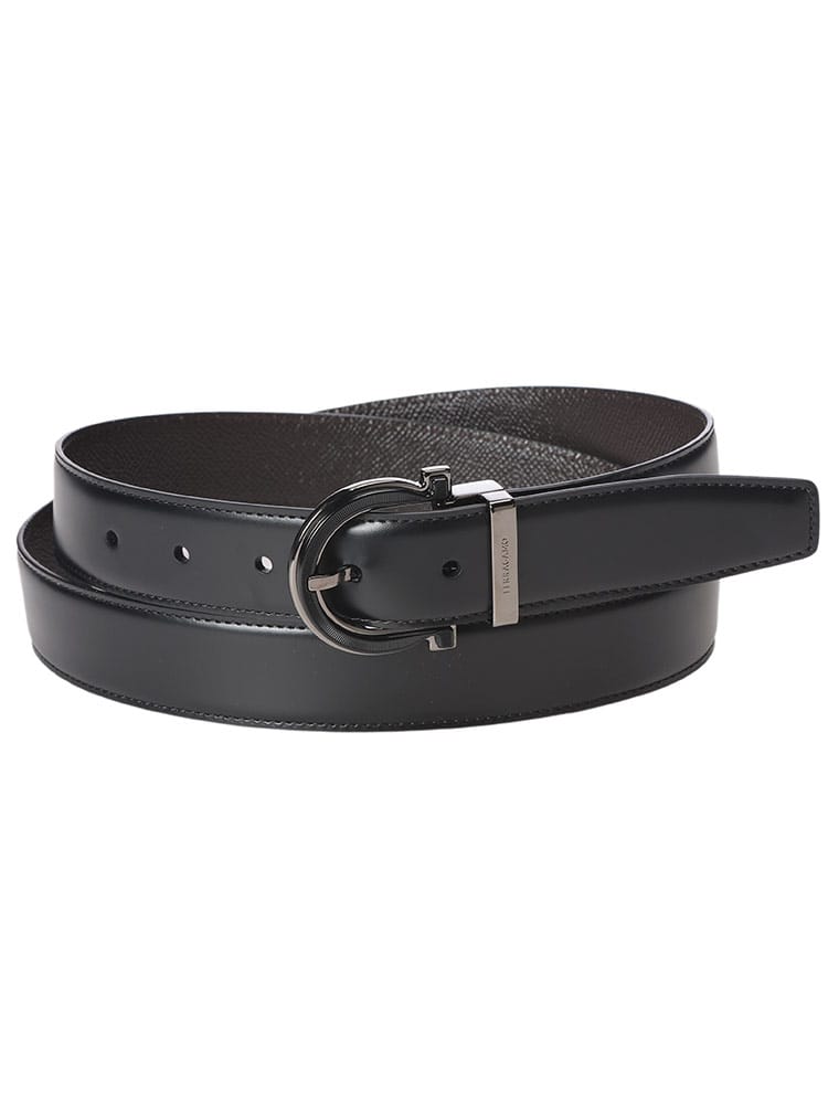 Salvatore Ferragamo (サルヴァトーレフェラガモ) リバーシブル カーフスキン ベルト FG670196S25 メンズ