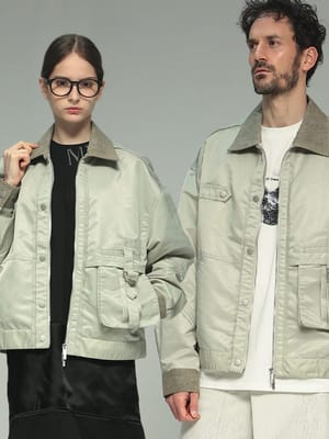 Feng Chen Wang (フェン・チェン・ワン) ポケット フルジップ ワーカージャケット FCWFUS19JK15 メンズ