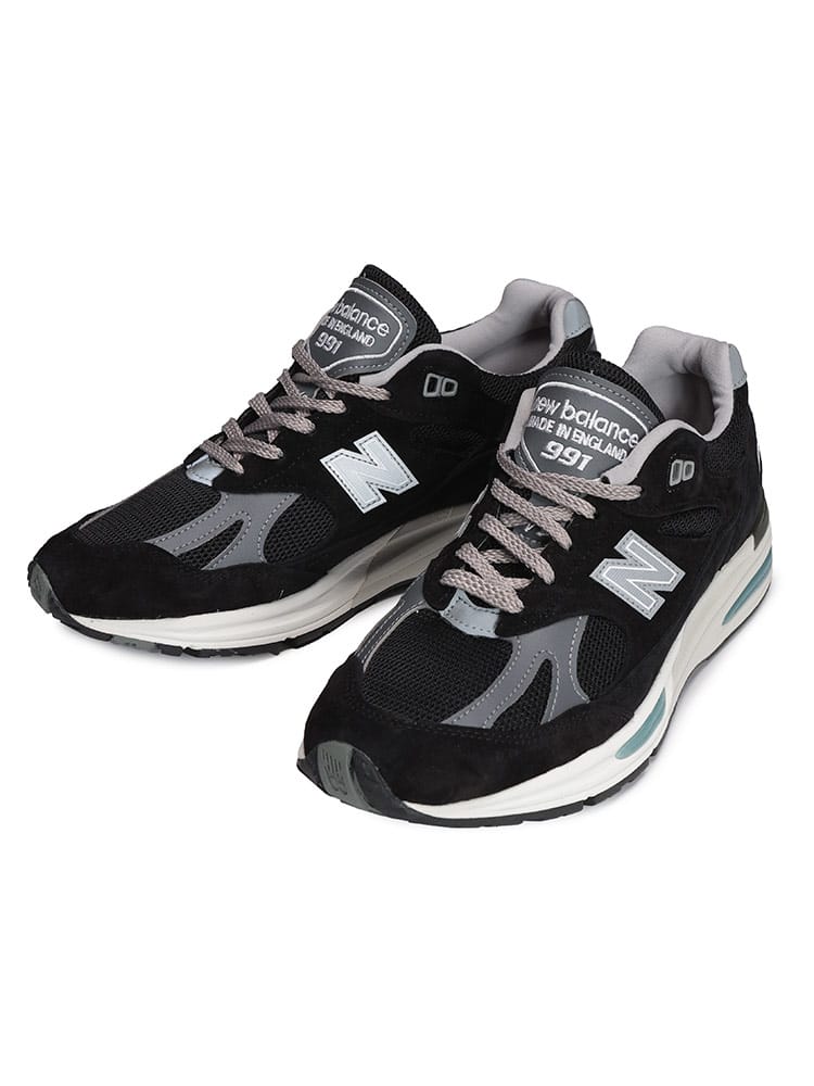 New Balance (ニューバランス) Made in UK 991v2 ミッドソール ローカット スニーカー NEWU991 メンズ