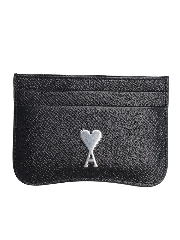 AMI PARIS (アミパリス ) グレインレザー Paris Paris カードホルダー AMLUSL104AL0036 メンズ