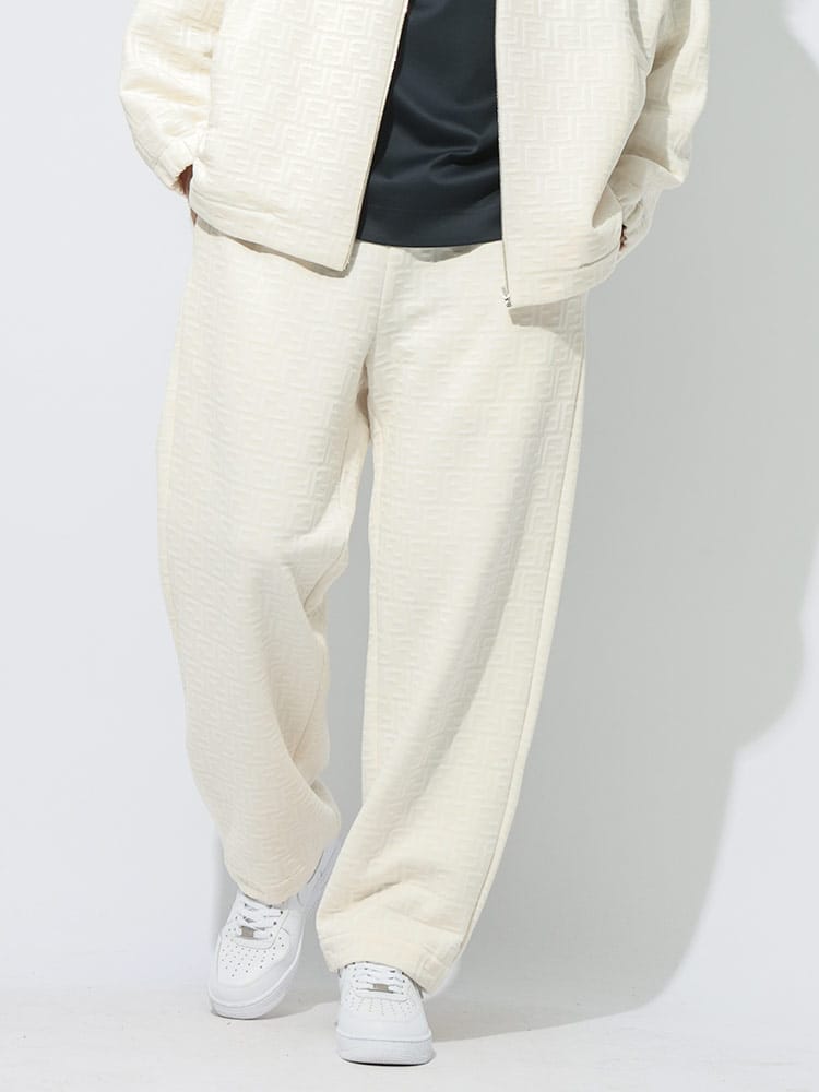 FENDI (フェンディ) モノグラムロゴ パンツ メンズ