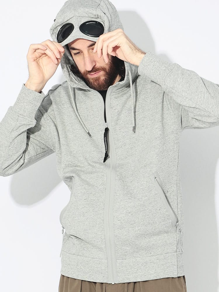 C.P COMPANY (シーピーカンパニー) ジップポケット フルジップ 