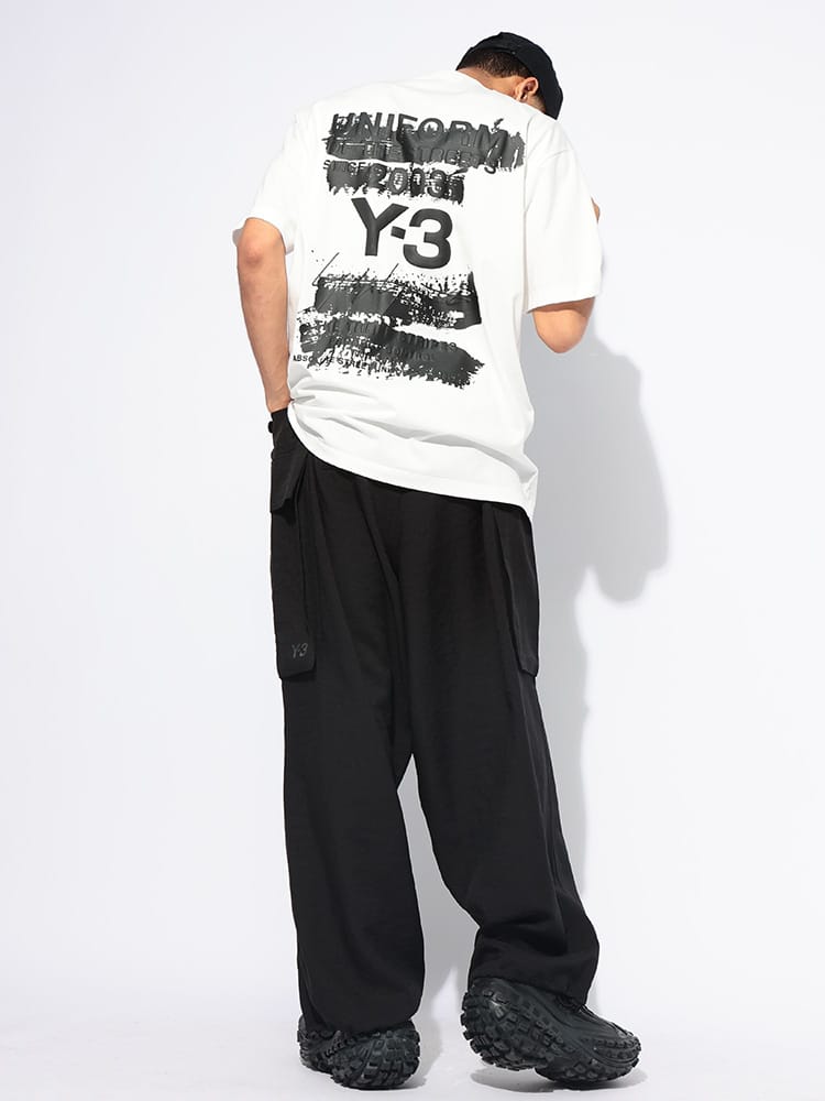 Y-3 (ワイスリー) ツイル ポケット カーゴパンツ SP UN CRG PNT メンズ 