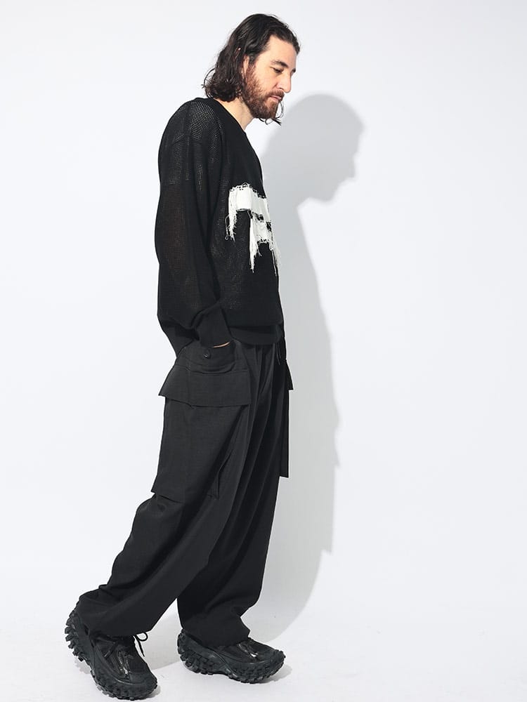 Y-3 (ワイスリー) ツイル ポケット カーゴパンツ SP UN CRG PNT メンズ 
