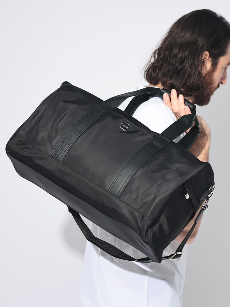 BALR. (ボーラー) ワンポイント クラシック ボストンバッグ メンズ 