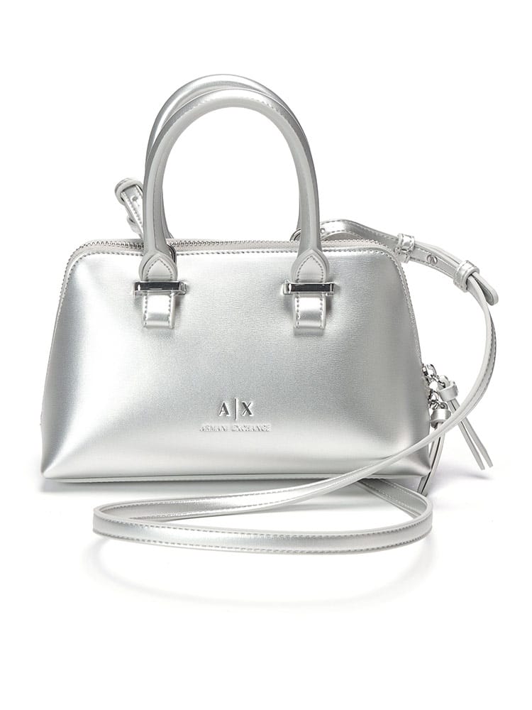 ARMANI EXCHANGE (アルマーニ エクスチェンジ ) ロゴ入り ミニハンドバッグ レディース
