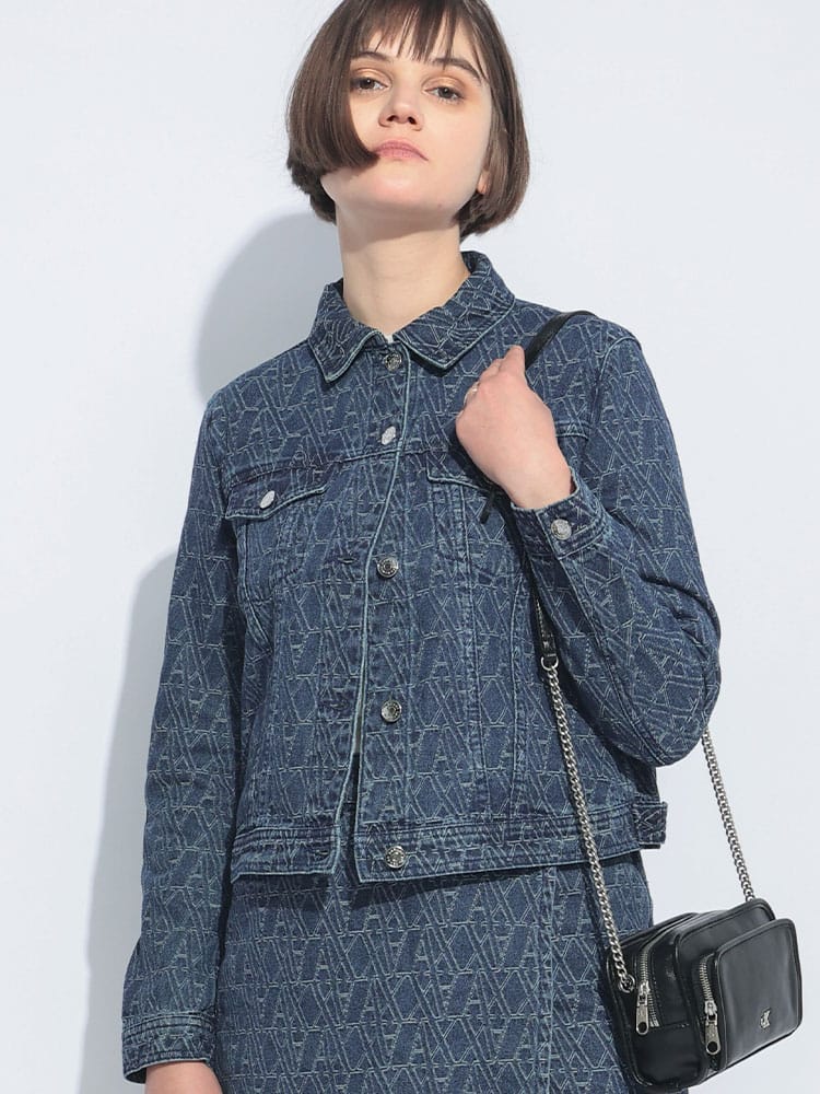 ARMANI EXCHANGE (アルマーニ エクスチェンジ ) ロゴジャガード柄 