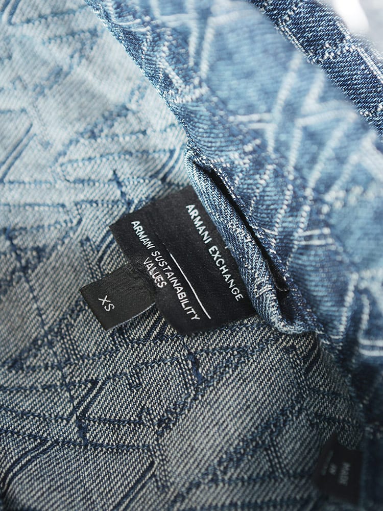 ARMANI EXCHANGE (アルマーニ エクスチェンジ ) ロゴジャガード柄 
