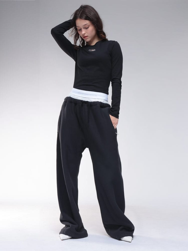 alexanderwang (アレキサンダーワン) フェイクレイヤード スウェット 