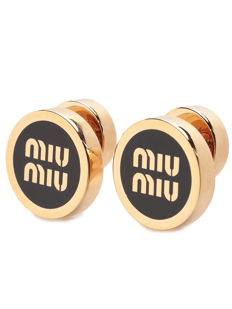 MIU MIU (ミュウミュウ) エナメルメタル ピアス MIY5JO9122F6T レディース