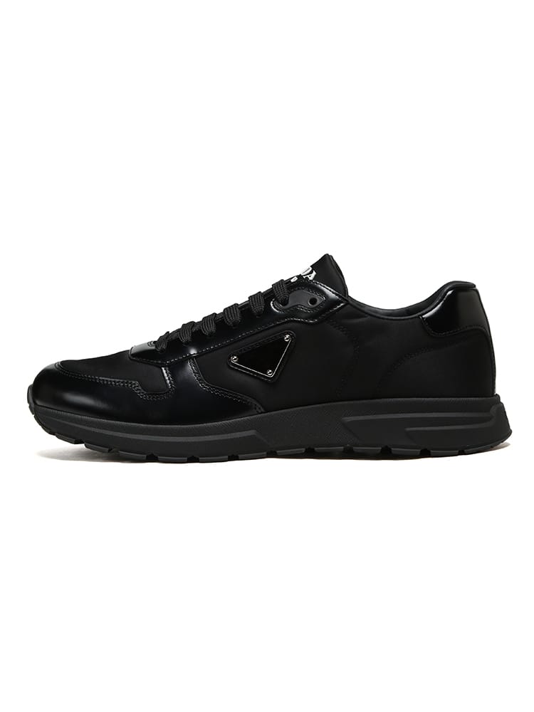 PRADA (プラダ) PRAX 01 Re-Nylon×ブラッシュドレザー スニーカー 