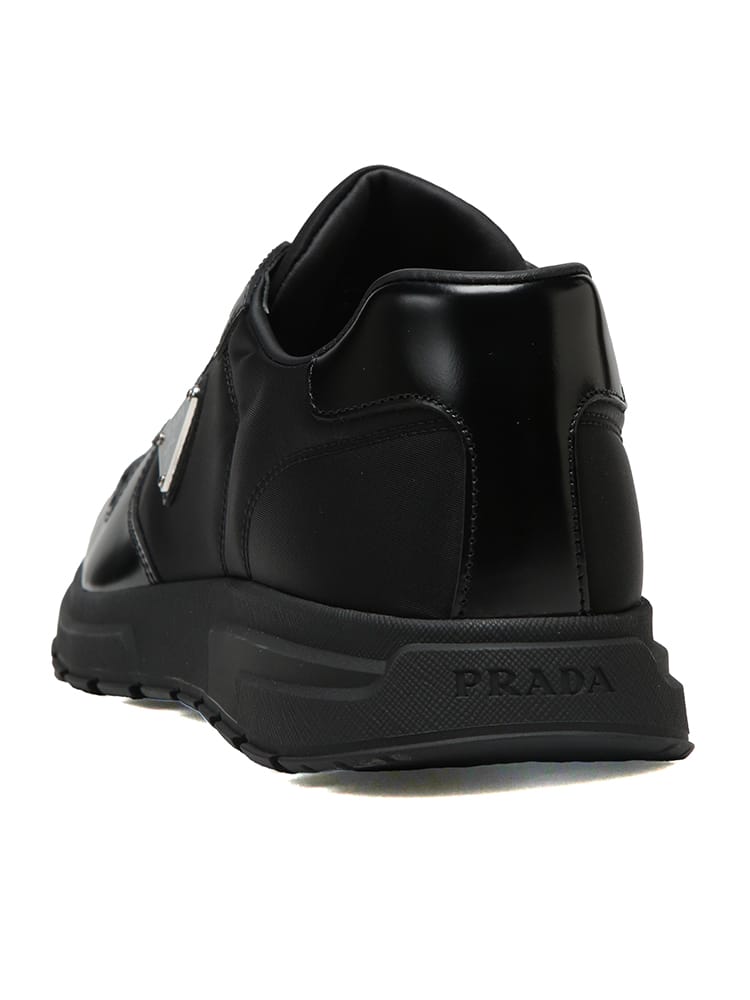 PRADA (プラダ) PRAX 01 Re-Nylon×ブラッシュドレザー スニーカー 