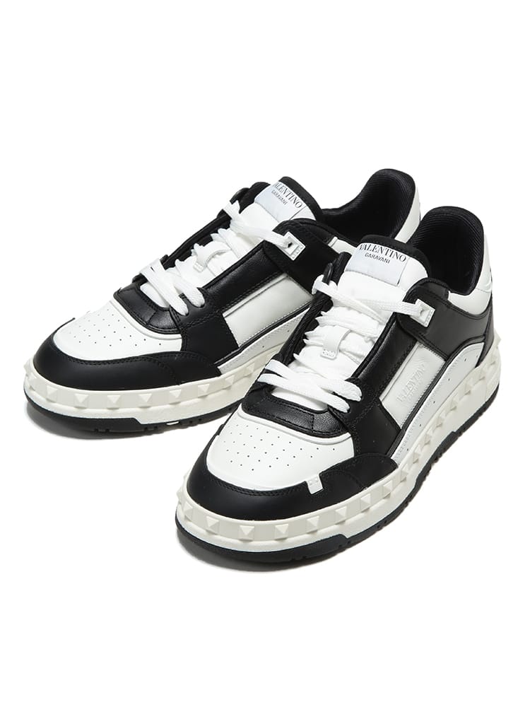 VALENTINO (ヴァレンティノ) フリードット カーフスキン ロートップ 