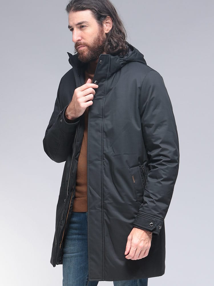 MOORER (ムーレー) フード付き ダウンコート VERMONT-ADS MRVERMONTADS26F メンズ