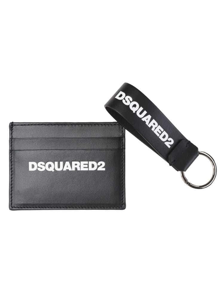 DSQUARED2 (ディースクエアード) カードホルダー＆キーチャームセット D2GBM0001 メンズ