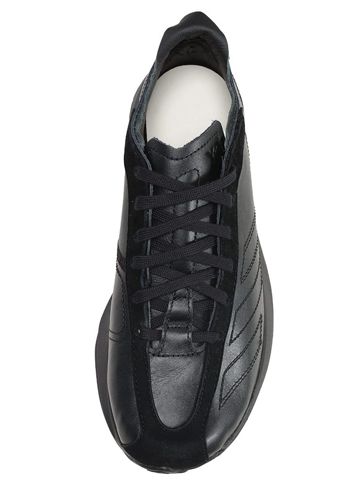 Y-3 (ワイスリー) レザー レースアップ スニーカー ADIOS PRO 3.0 LX 