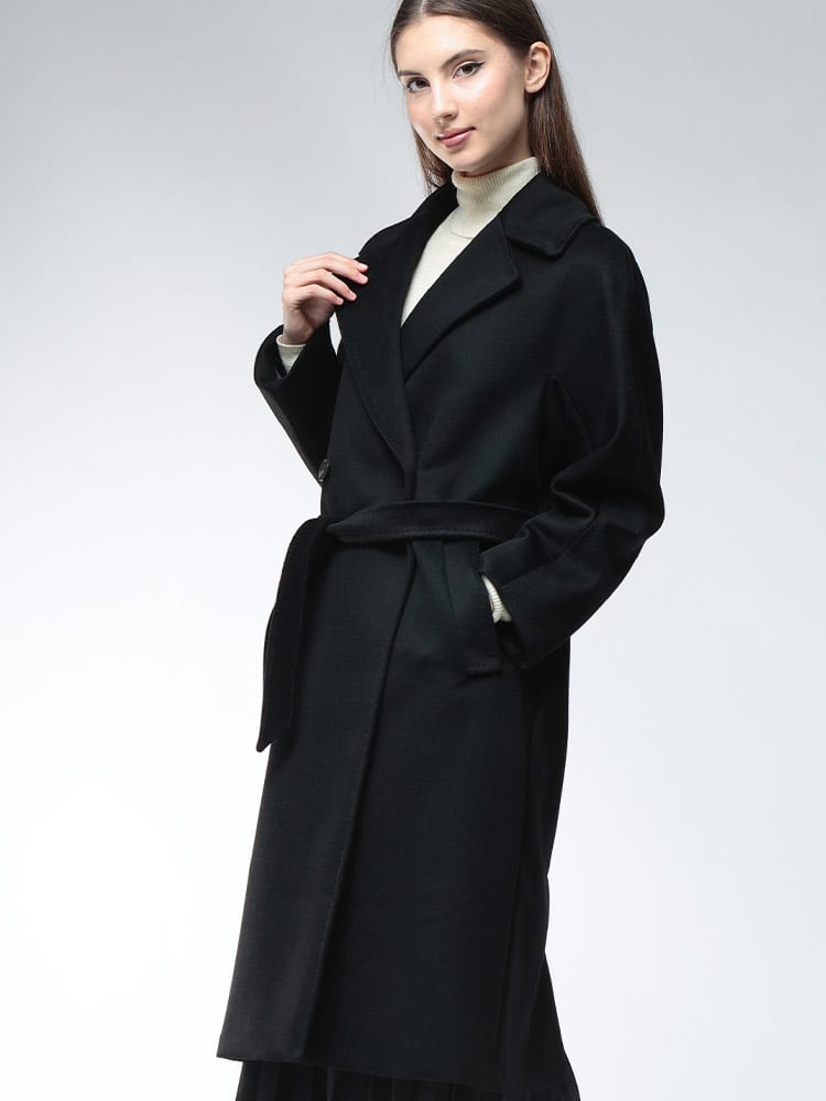 WEEKEND MAX MARA (ウィークエンド マックスマーラ) バージンウール ダブル ブレストコート MXLRESINA5 レディース