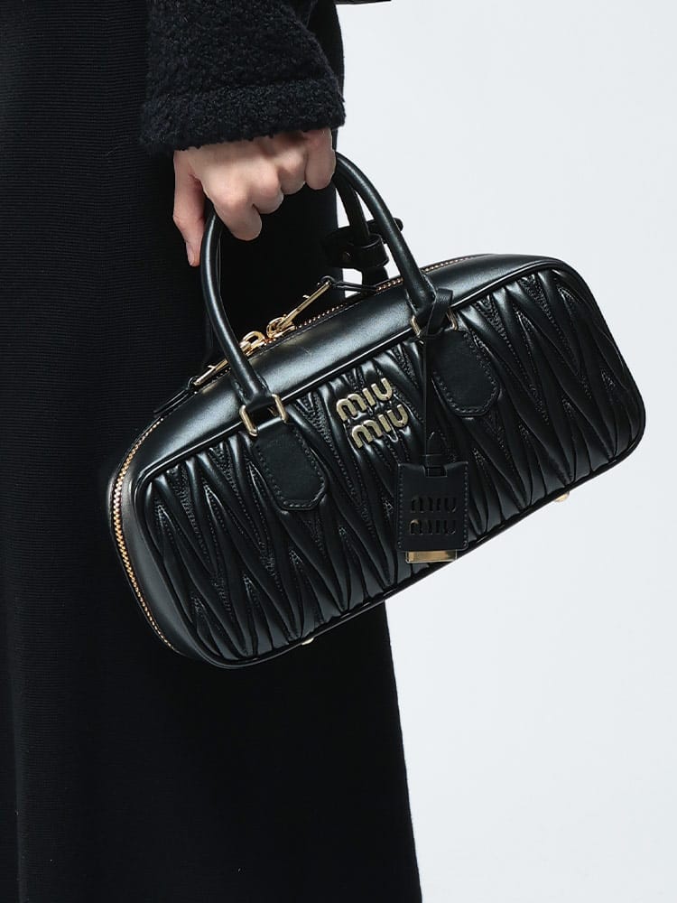 MIU MIU (ミュウミュウ) アルカディ マテラッセレザー バッグ MIU5BB148AN88 レディース