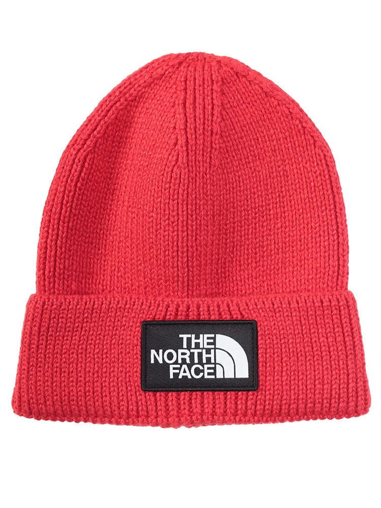 ニットキャップ ロゴワッペン LOGO BOX CUFFED BEANIE 帽子 ニット帽 ビーニー 秋 冬 大きいサイズ メンズ