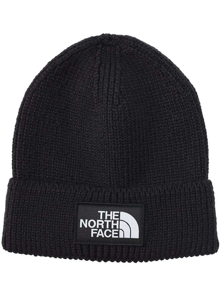 THE NORTH FACE (ザ ノースフェイス) ボックスロゴ 折り返し ニットキャップ ビーニ LOGO BOX CUFFED BEANIE NF0A8CHE