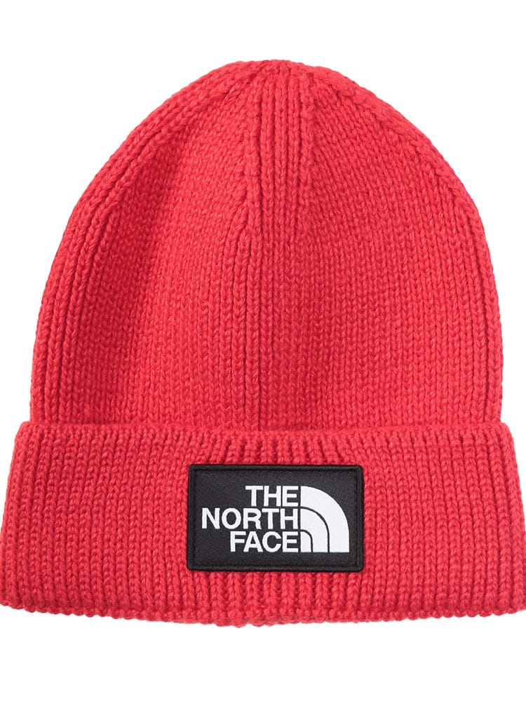 THE NORTH FACE (ザ ノースフェイス) ボックスロゴ 折り返し ニットキャップ ビーニ LOGO BOX CUFFED BEANIE NF0A8CHE