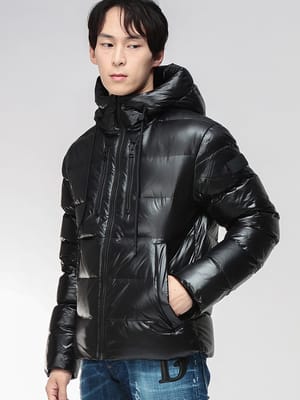 MACKAGE (マッカージュ) ロゴ ワッペン フルジップ ダウンジャケット VICTOR ヴィクター MKGVICTORR5 メンズ