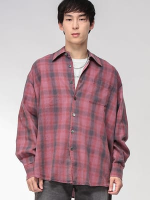 OUR LEGACY (アワーレガシー) チェック柄 総柄 長袖 シャツ Idaho Check OLM4252BIDC メンズ