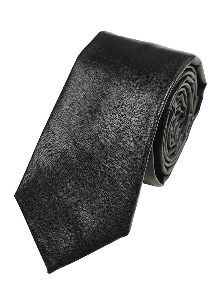 OUR LEGACY (アワーレガシー) フェイクレザー ネクタイ カジュアルタイ 合成皮革 OLA4248TBR メンズ