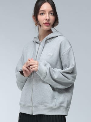 Maison Kitsune (メゾン キツネ) ベイビー フォックス フルジップ スウェット パーカー KNLMW0702KM0341 レディース