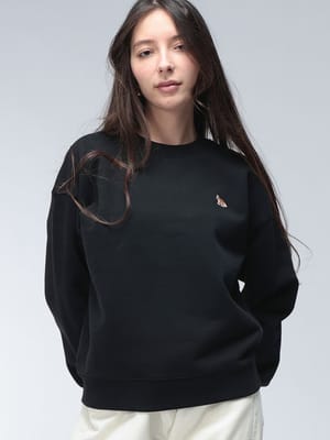 Maison Kitsune (メゾン キツネ) ベイビー フォックス コンフォート スウェット トレーナー KNLPW0307KM0341 レディース