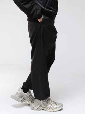 Y-3 (ワイスリー) ワンサイド ストライプ ワイド トラック パンツ SPORT UNIFORM Y3JW4624 メンズ