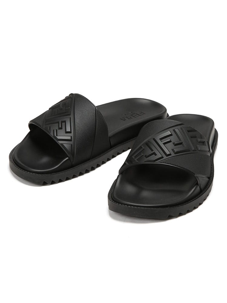 FENDI (フェンディ) ロゴ マークバンド シャワー サンダル FD7X1377ABO2 メンズ