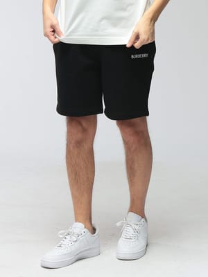 BURBERRY (バーバリー) メンズ ショートパンツ ロゴプリント スウェット ショーツ BB81190021