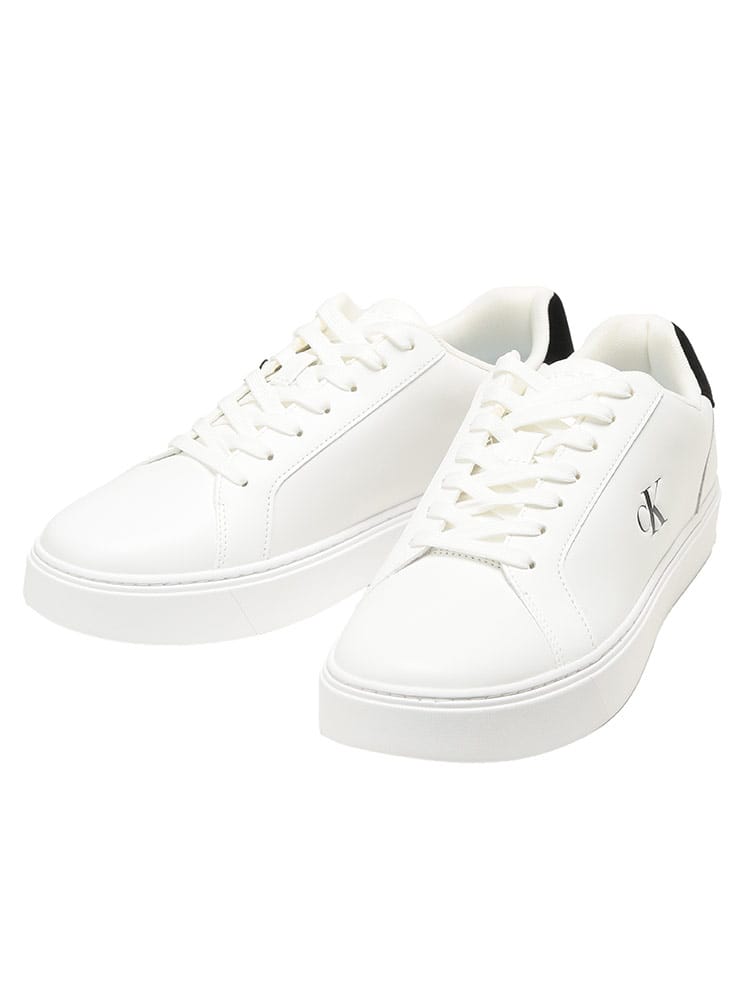 Calvin Klein (カルバンクライン) メンズ スニーカー ワンポイントロゴ ローカット スニーカー CLASSIC CUP SOLE クラシックカップソール CKYM0YM01435