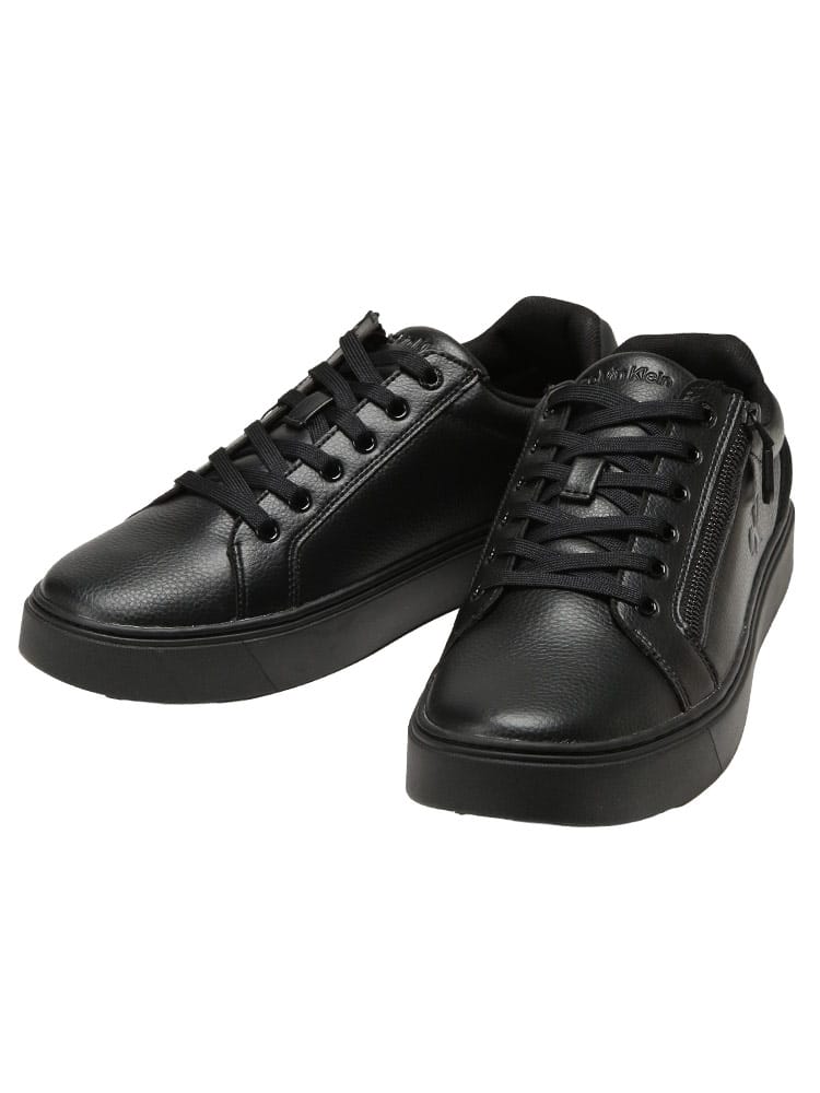 Calvin Klein (カルバンクライン) メンズ スニーカー サイドジップ ローカット スニーカー CLASSIC CUP LACEUP クラシックカップレースアップ CKYM0YM01437