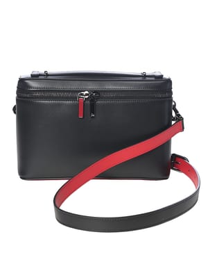 Christian Louboutin (クリスチャン ルブタン) メンズ ショルダーバッグ ロゴ レザー 2way クロスボディバッグ KYPIPOUCH キピポーチ CL1255135