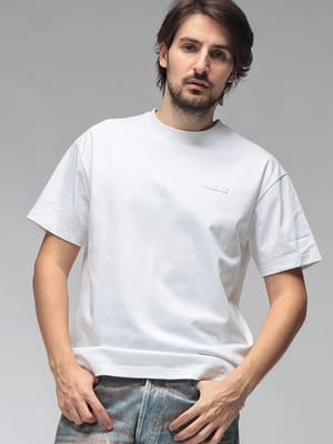 MACKAGE (マッカージュ) メンズ Tシャツ 半袖 胸ロゴ クルーネック カットソー MKGTEER6
