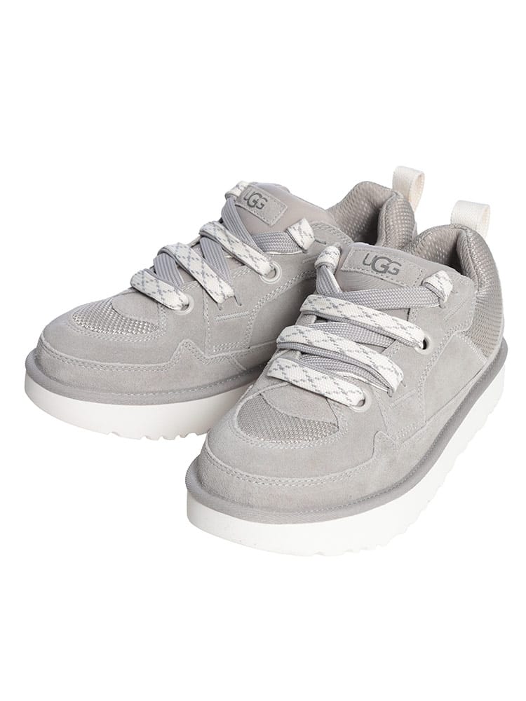 UGG (アグ) メンズ スニーカー ロゴ スエード レースアップ ローカット シューズ Lo Lowmel ロー ローメル UGG1169493