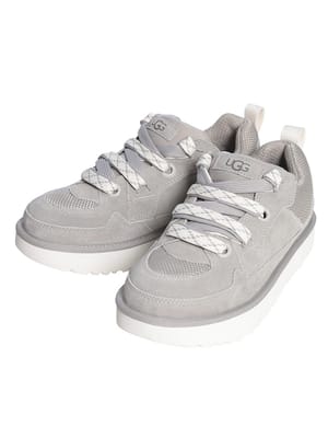 UGG (アグ) メンズ スニーカー ロゴ スエード レースアップ ローカット シューズ Lo Lowmel ロー ローメル UGG1169493