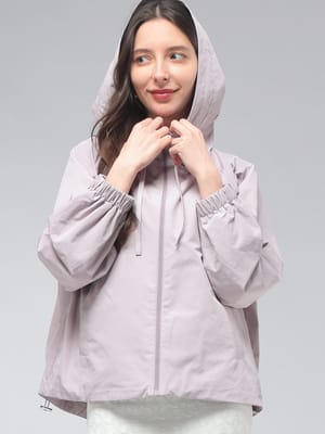 WEEKEND MAX MARA (ウィークエンド マックスマーラ) レディース ナイロンパーカー ジャケット ボックスシルエット ウィンドブレーカー ブルゾン MXLROMANA6