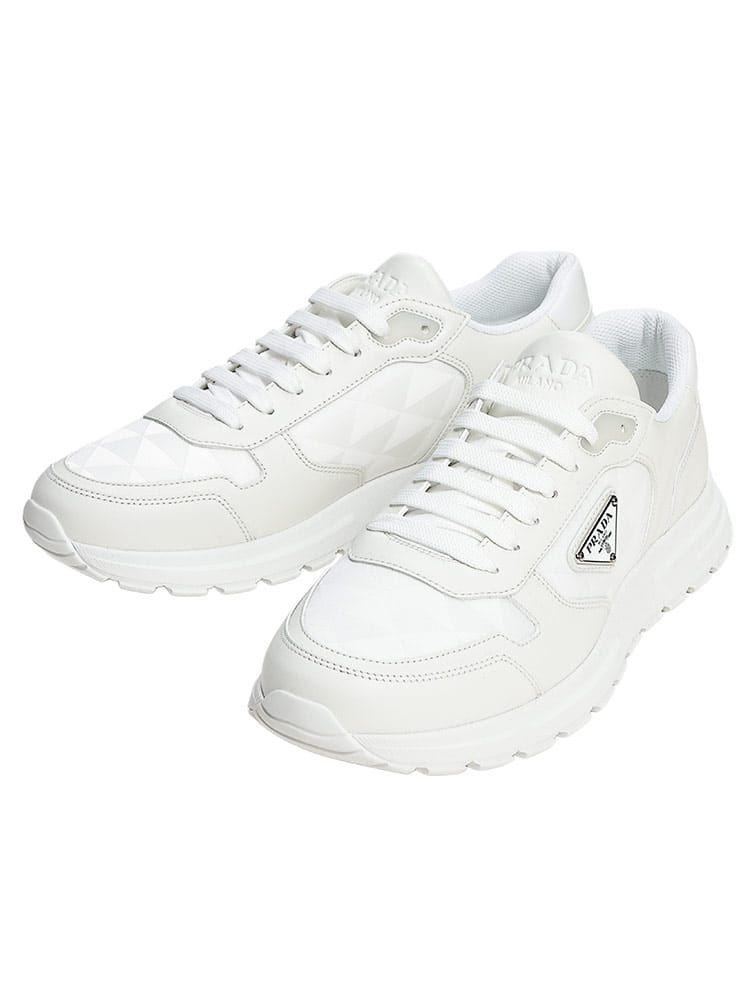 PRADA (プラダ) メンズ スニーカー トライアングルロゴ PR2EE4443LNW 7 