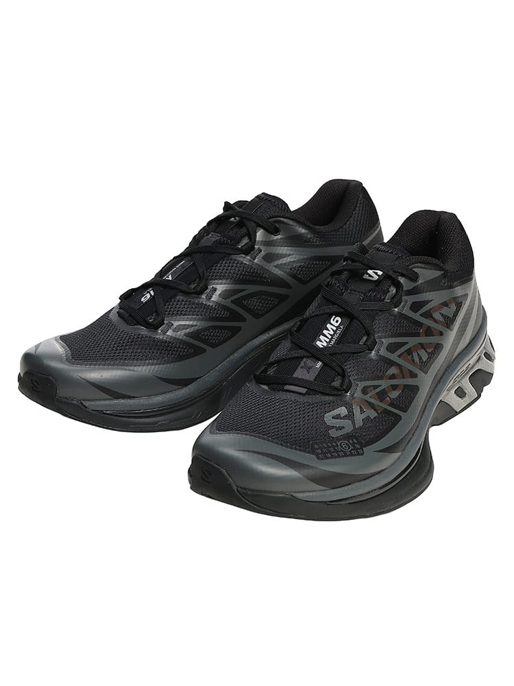 MM6 Maison Margiela (エムエムシックス メゾン マルジェラ) メンズ スニーカー MM6×SALOMON コラボ メッシュアッパー ロゴプリント ローカットスニーカー XT-MM6 MM6WS0020SS26