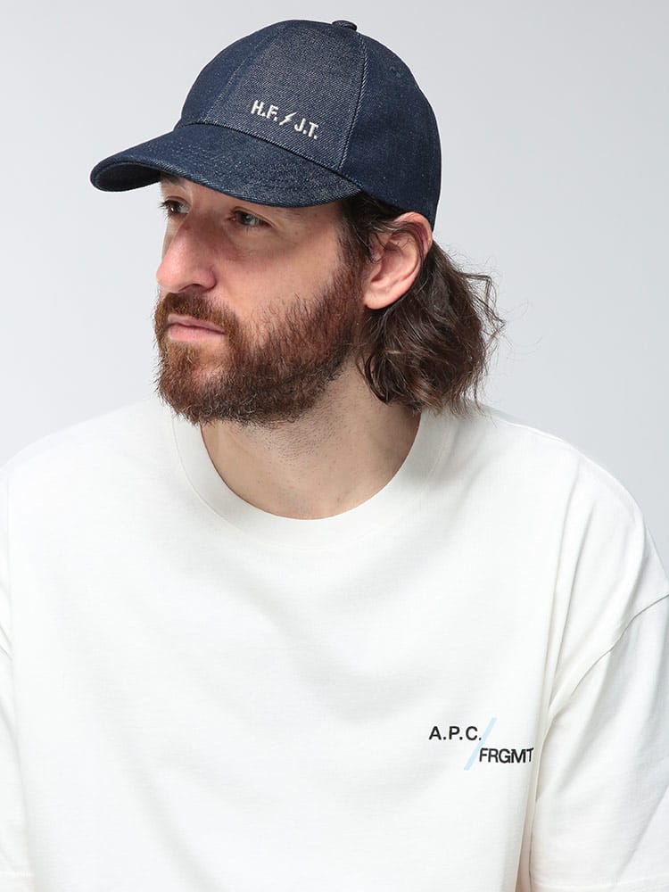 A.P.C. (アーペーセー) メンズ キャップ イニシャルロゴ デニム キャップ APCCOHOOM242