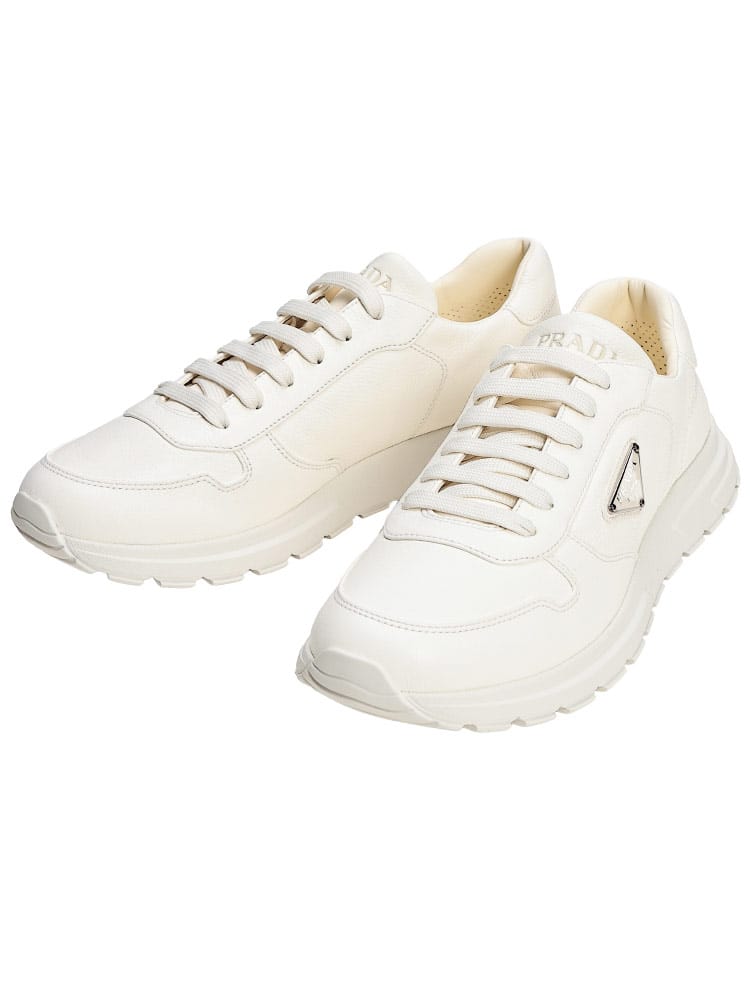 PRADA (プラダ) メンズ スニーカー PRAX 01 Re-Nylon xブラッシュドレザー スニーカー PR2EE443013