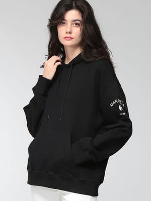 MM6 Maison Margiela (エムエムシックス メゾン マルジェラ) レディース パーカー マネキンプリント プルオーバー フード スウェット MM6LS52GU0259