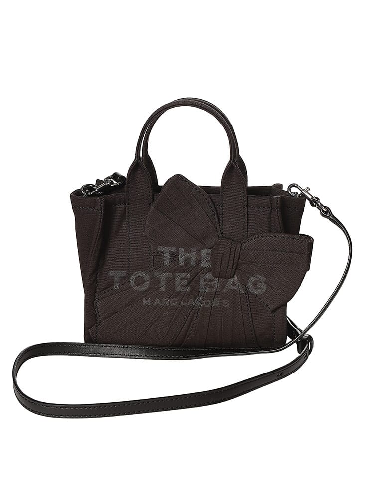 MARC JACOBS (マークジェイコブス) レディース トートバッグ ショルダーバッグ 2WAY クロスボディ キャンバス オーバーサイズ ボウ MJ2F6HTT032H02